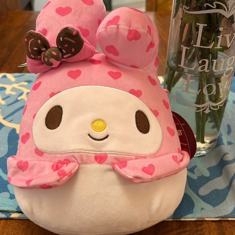Squishmallows  9 inch NWT- MY MELODY Hello Kitty and friends so 🥰 Cute